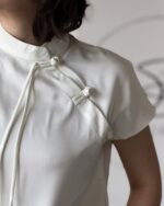 چئونگسام شرت | cheongsam shirt🧧 - Image 3